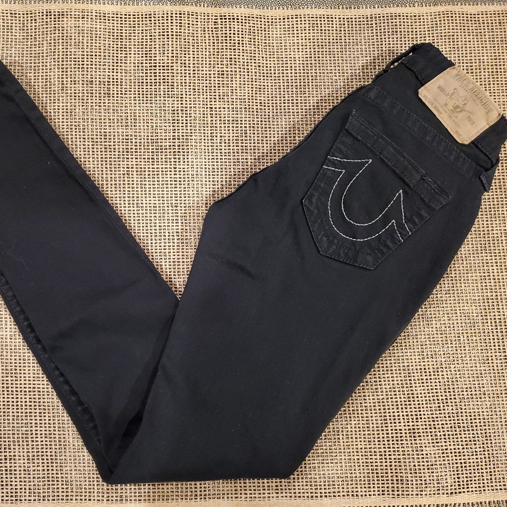 True Religion Distressed Skinny Jeans